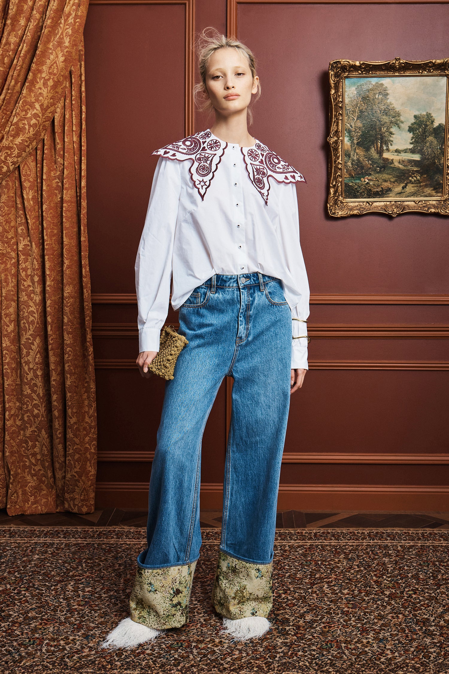 Bobby Embroidered Shirt shirt ALEMAIS