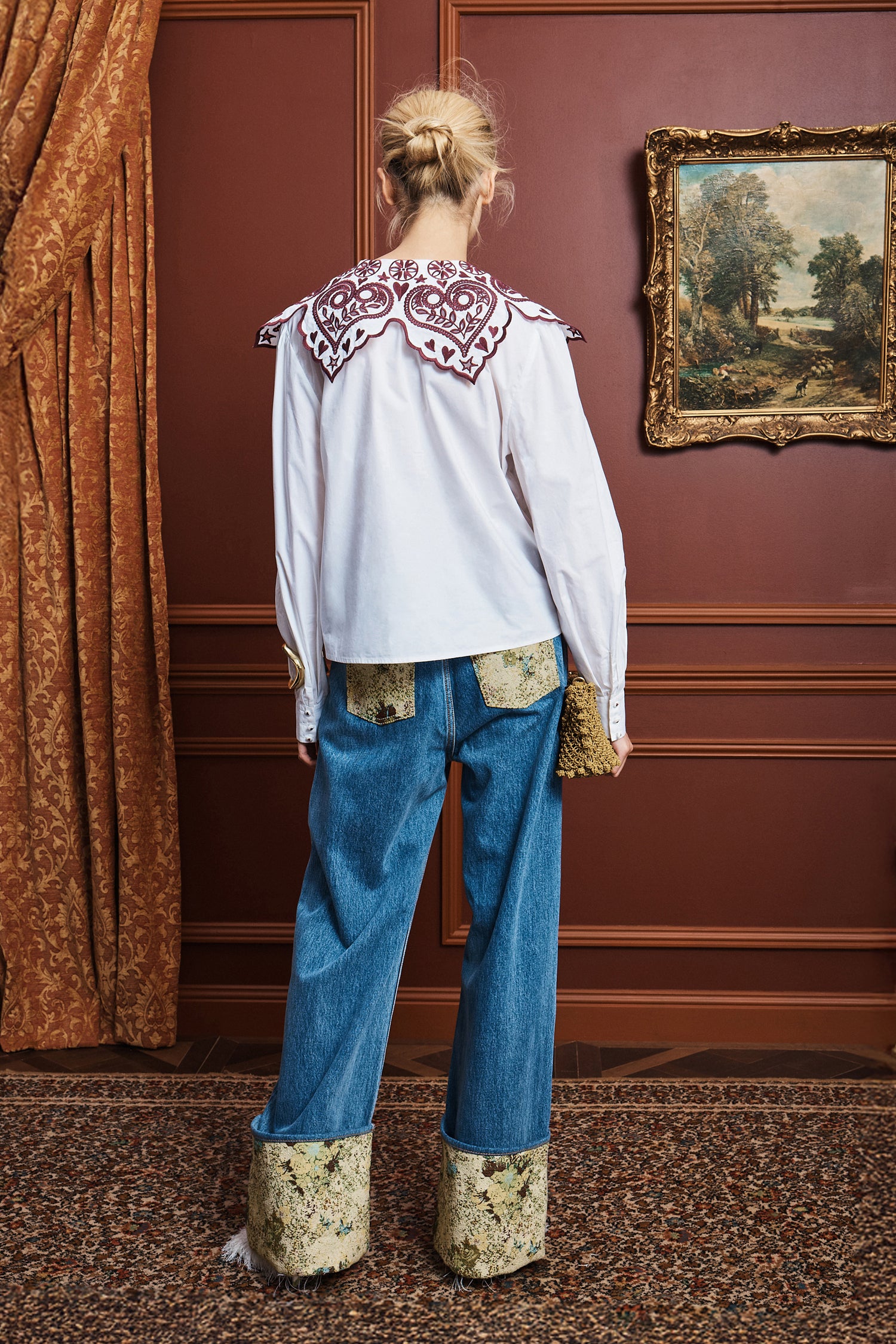Bobby Embroidered Shirt shirt ALEMAIS
