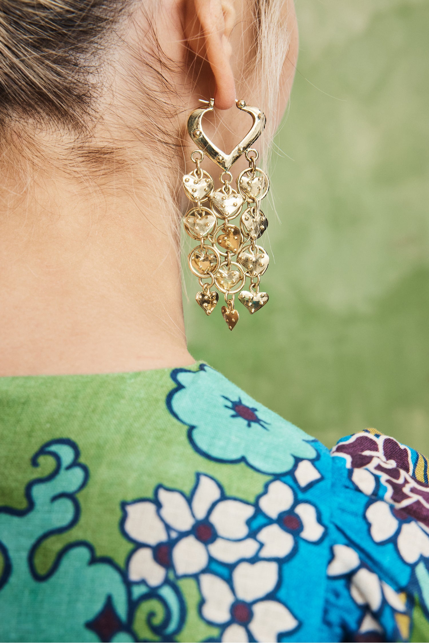 Atomic Heart Drop Earrings Earrings ALEMAIS
