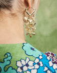 Atomic Heart Drop Earrings Earrings ALEMAIS