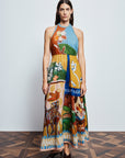 Mlak Halter Midi Dress Dresses ALEMAIS