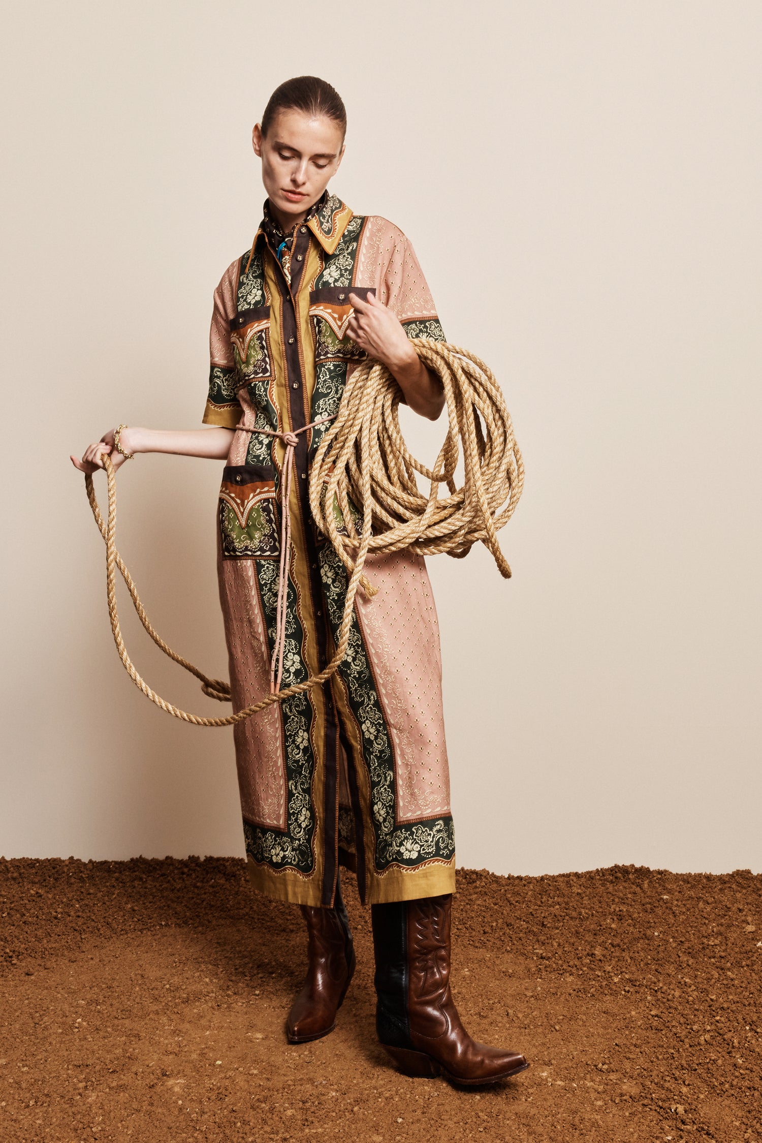 Darcey Shirtdress Dresses Alèmais
