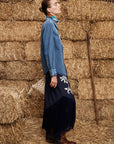 Jesse Denim Applique Shirt shirt Alèmais