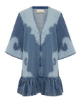 Jesse Denim Applique Mini Dress Dresses Alèmais