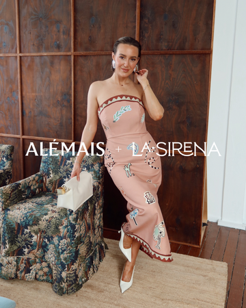 La. Sirena Exclusive- Laurence Midi Dress Dresses Alèmais