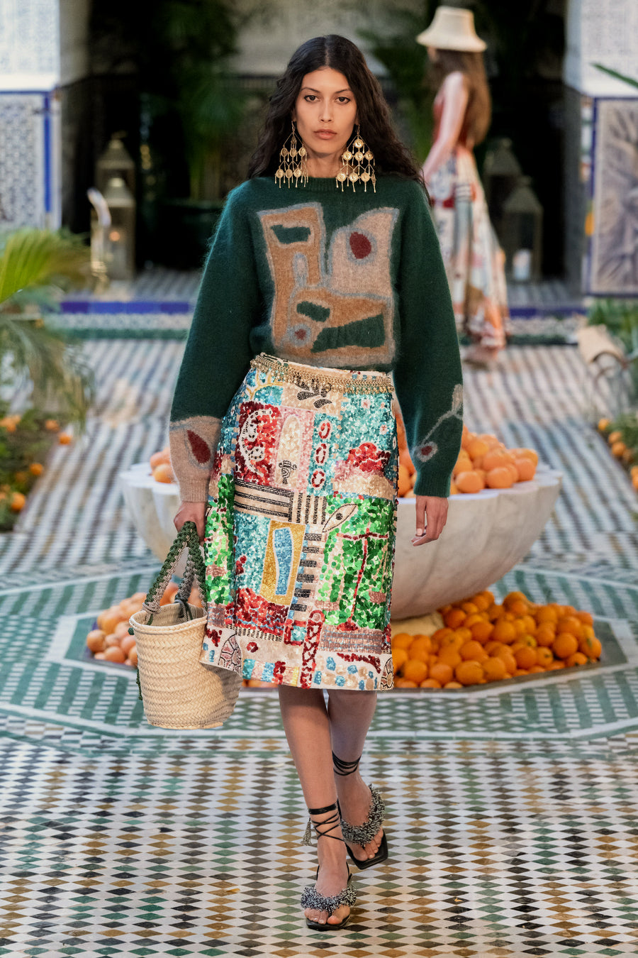 Jazz Embellished Skirt Skirts Alèmais