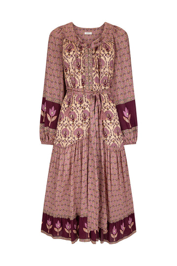 Château Boho Gown - Grape Dresses SPELL   