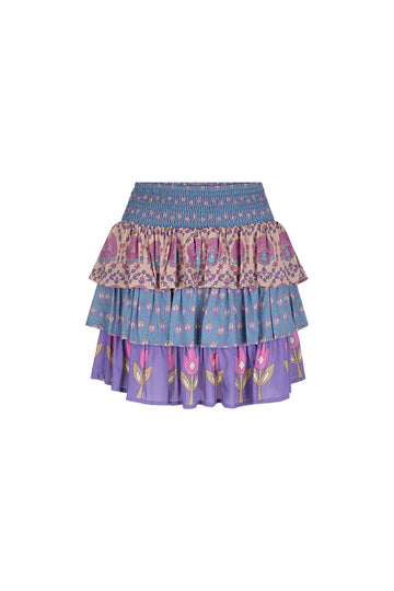 Château Ruffle Skirt - Lavender Skirts SPELL   