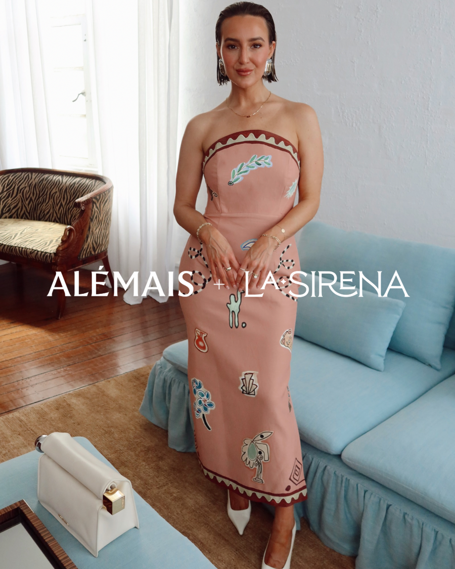 La. Sirena Exclusive- Laurence Midi Dress Dresses Alèmais