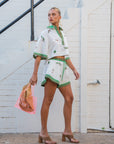 Wanda Embroidered Short Shorts Alèmais
