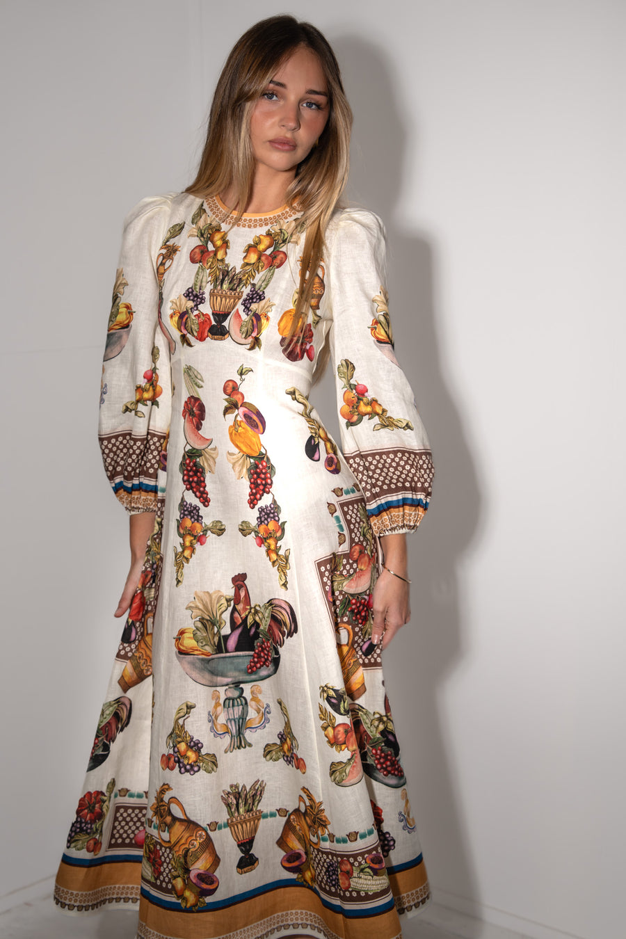 Mercado Midi Dress Dresses Alèmais