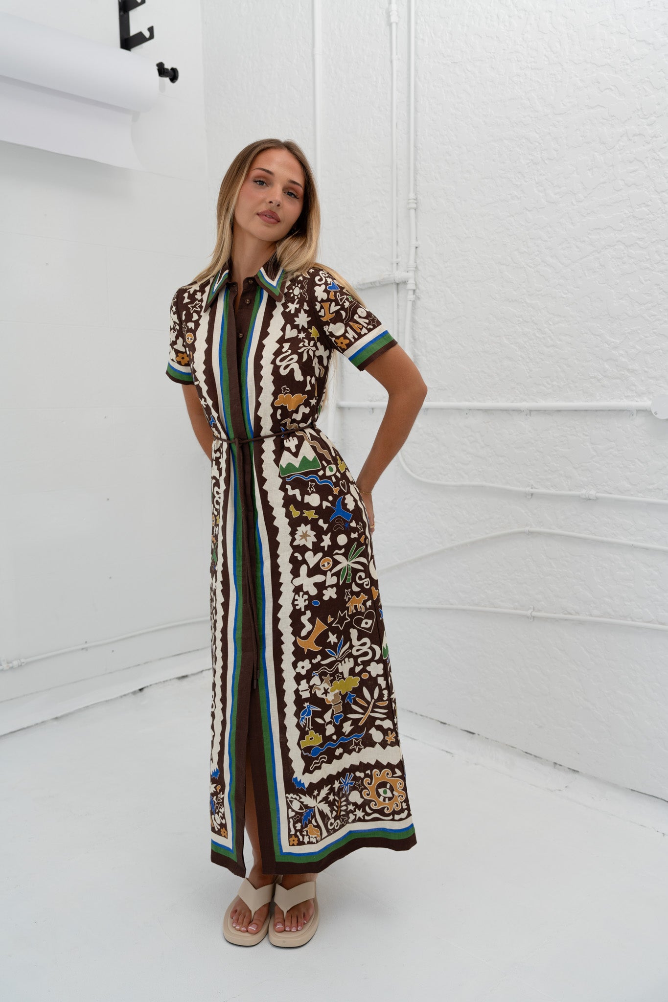 Maroc Shirtdress Dresses Alèmais