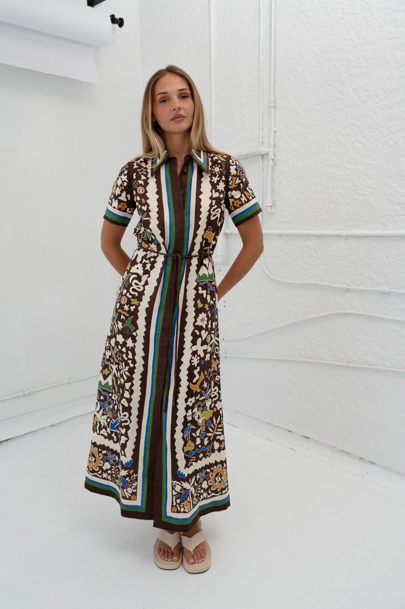 Maroc Shirtdress Dresses Alèmais