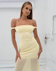 Elia Off Shoulder Twist Dress