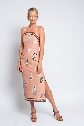 Exclusive Laurence Midi Dress Dresses Alèmais