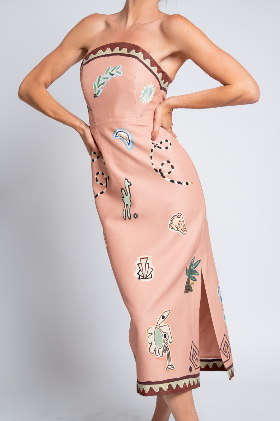 Exclusive Laurence Midi Dress Dresses Alèmais