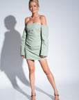 Martina Sleeved Mini Dress Dresses SIR.