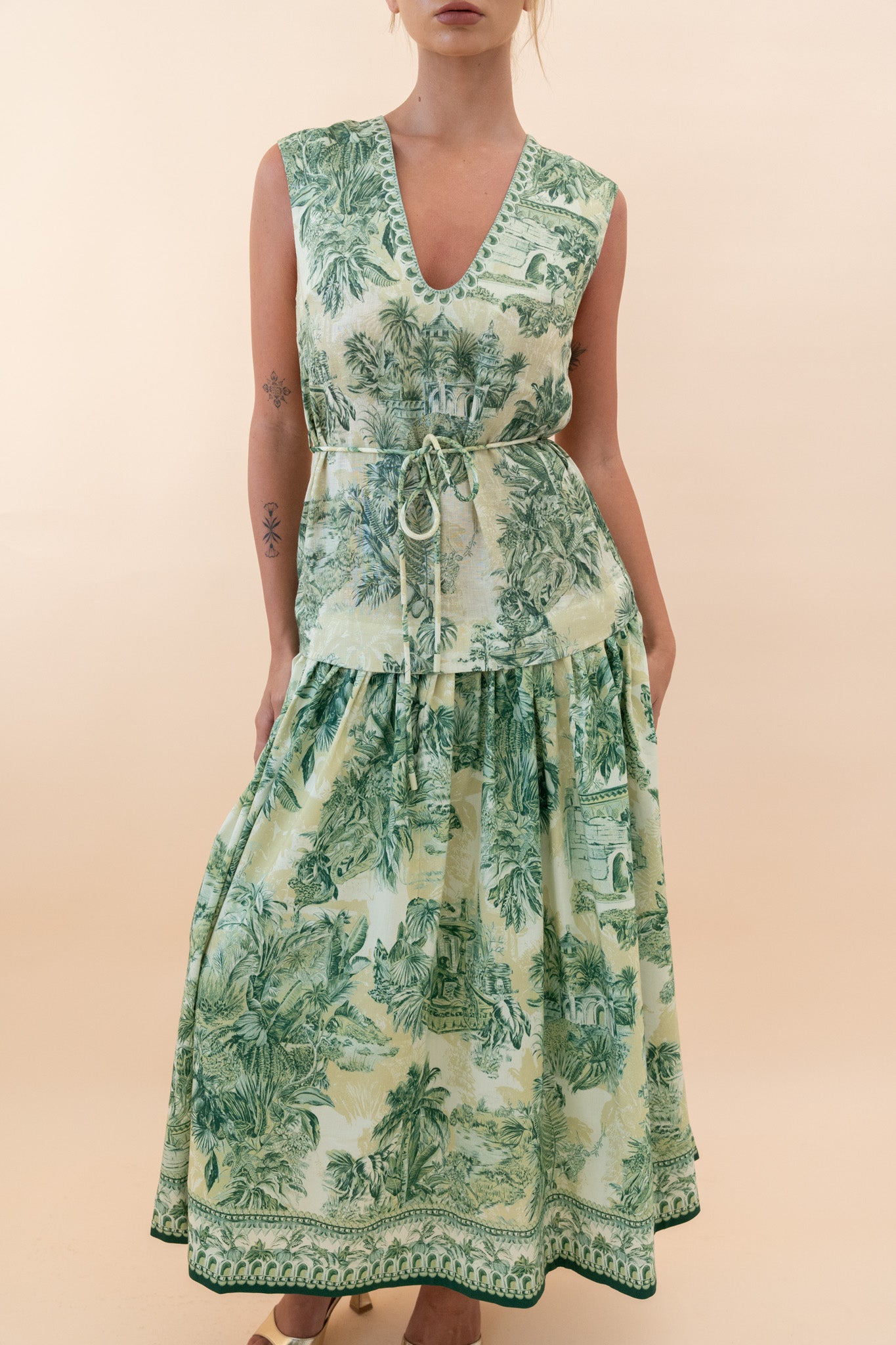 Sara Midi Dress Dresses ALEMAIS