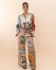 Alberta Silk Pant Pants ALEMAIS