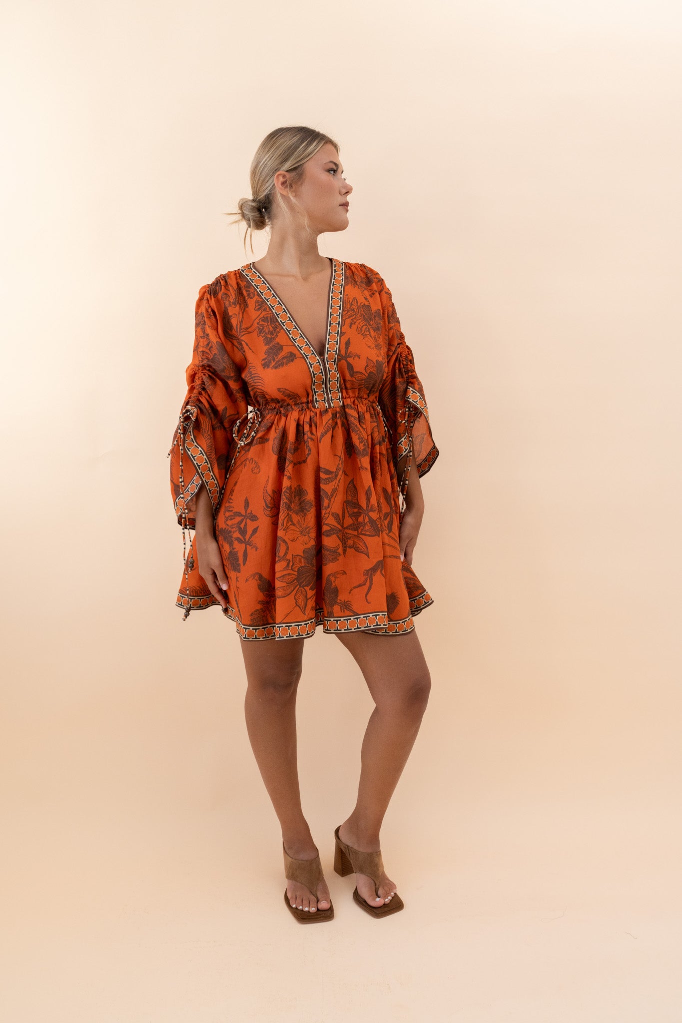 Monkey Dance Mini Dress Dresses ALEMAIS