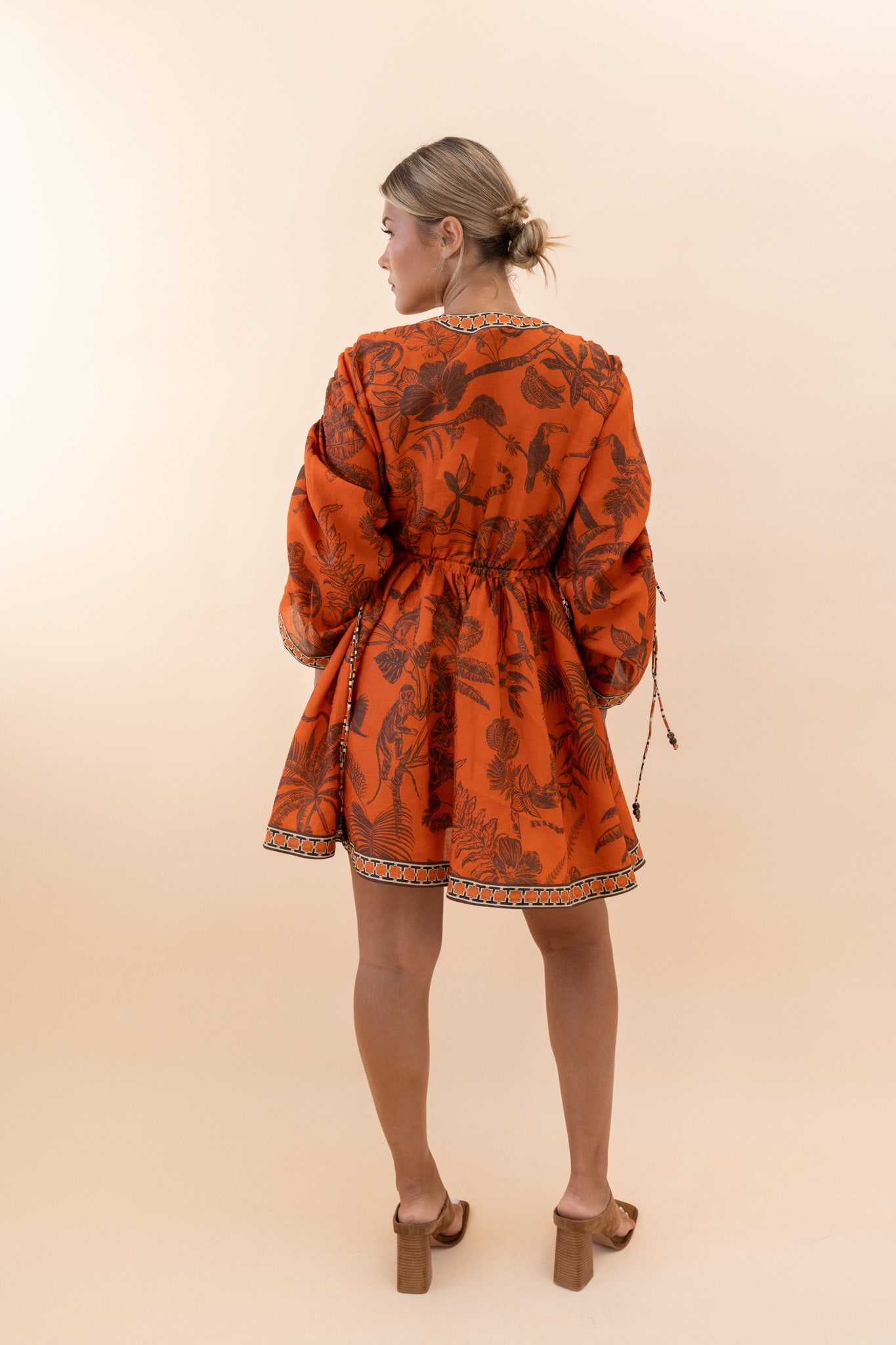 Monkey Dance Mini Dress Dresses ALEMAIS