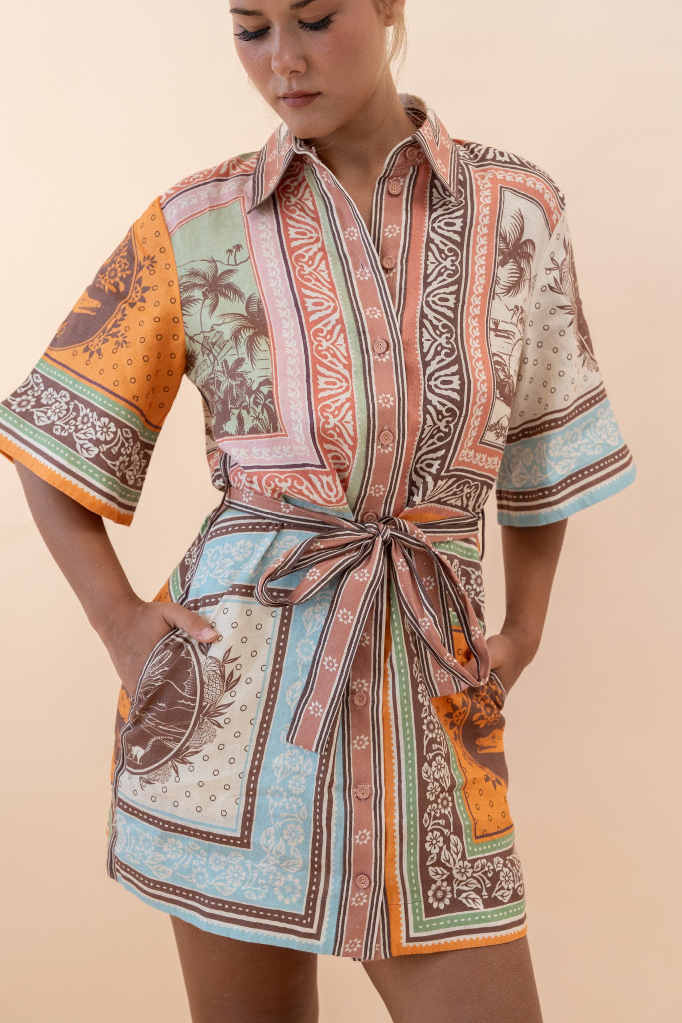 Alberta Mini Dress Dresses ALEMAIS