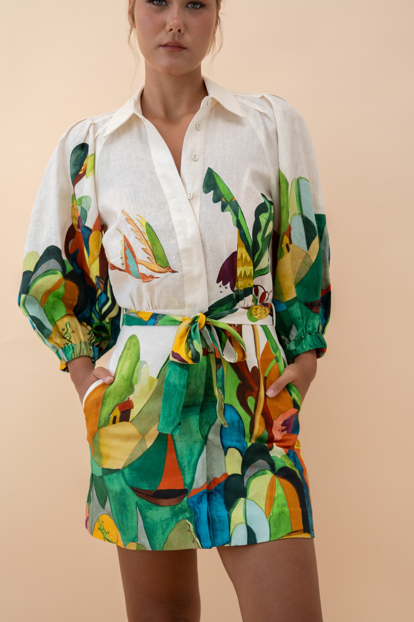 Mokshini Mini Dress Dresses ALEMAIS