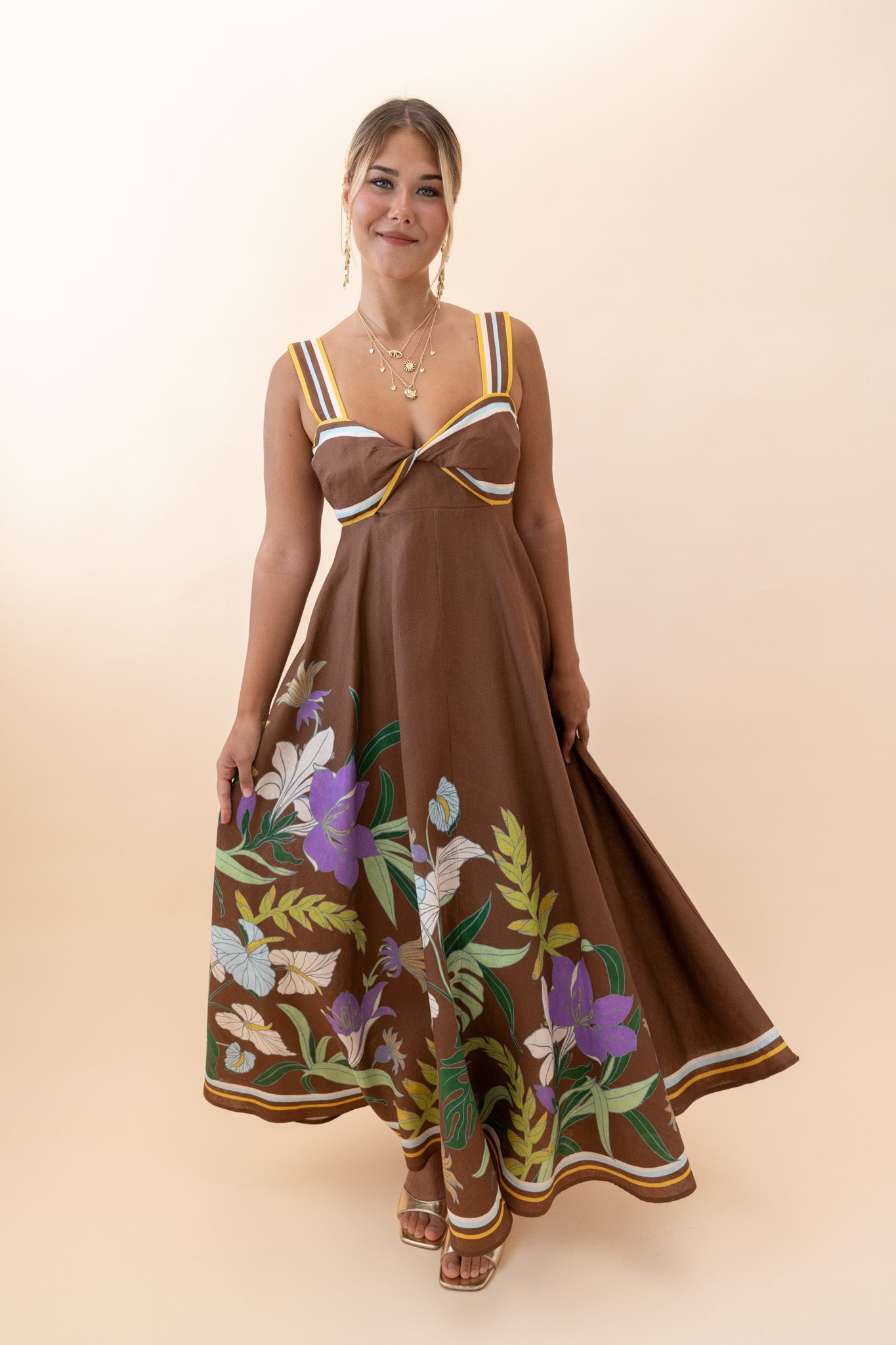 Alfie Twist Sundress Dresses ALEMAIS