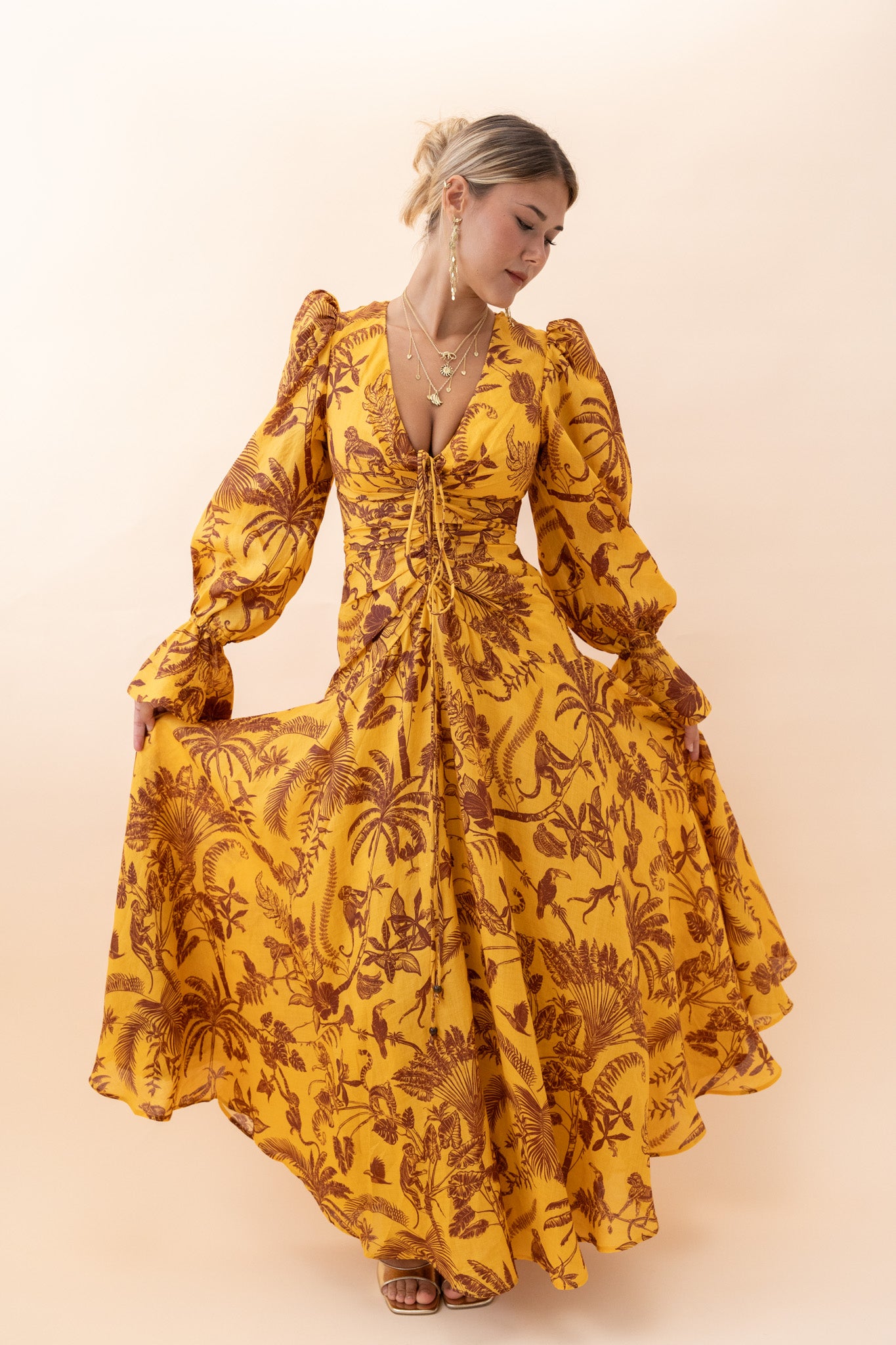 Banana Blossom Gown Dresses ALEMAIS