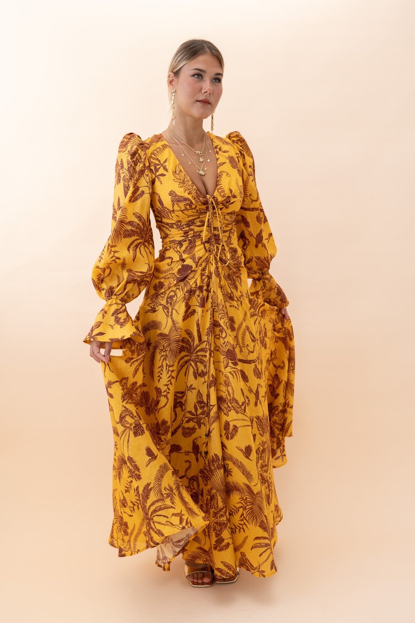 Banana Blossom Gown Dresses ALEMAIS