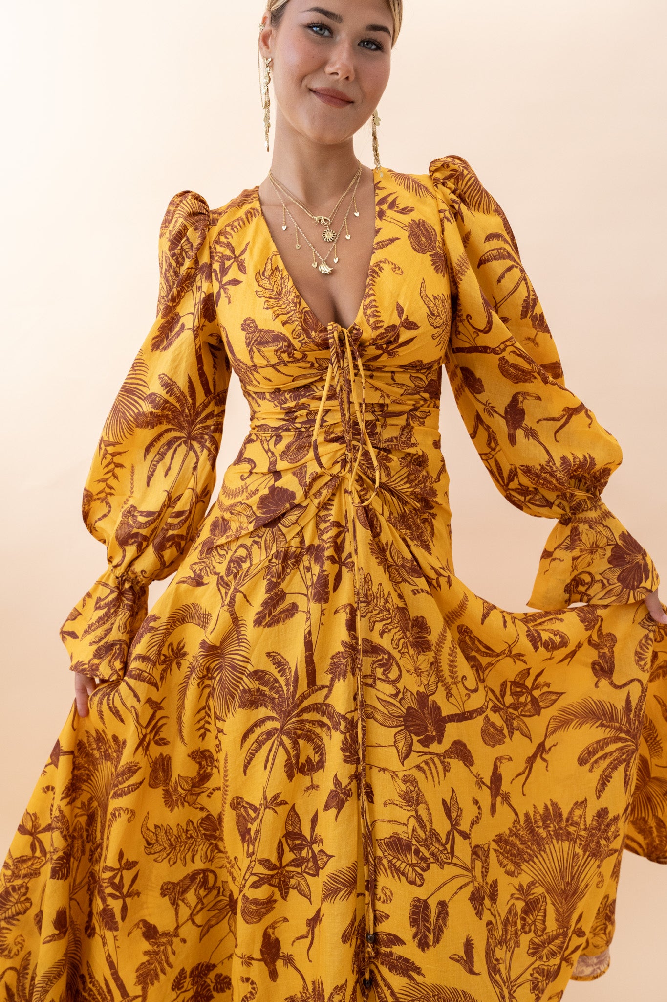 Banana Blossom Gown Dresses ALEMAIS