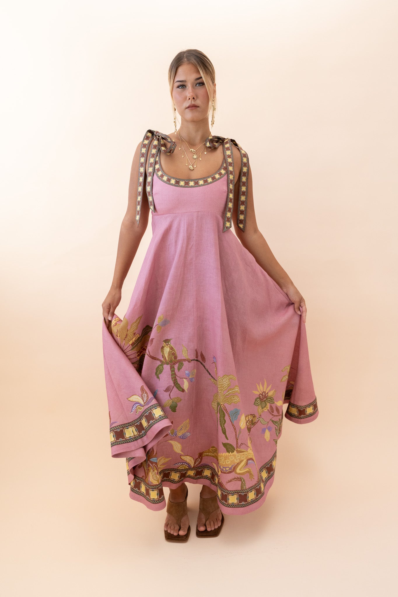 Zuri Ballet Sundress Dresses ALEMAIS