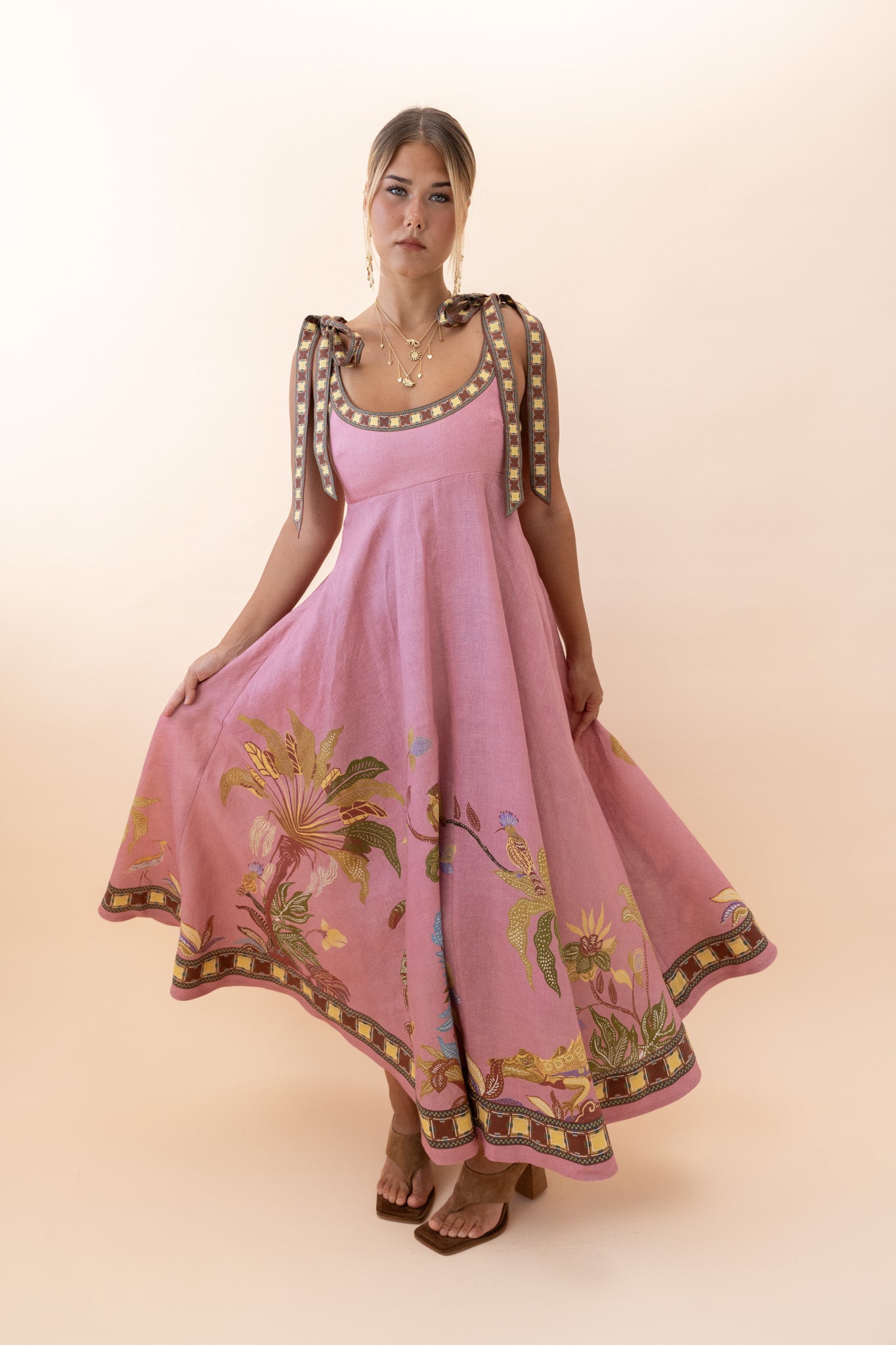 Zuri Ballet Sundress Dresses ALEMAIS