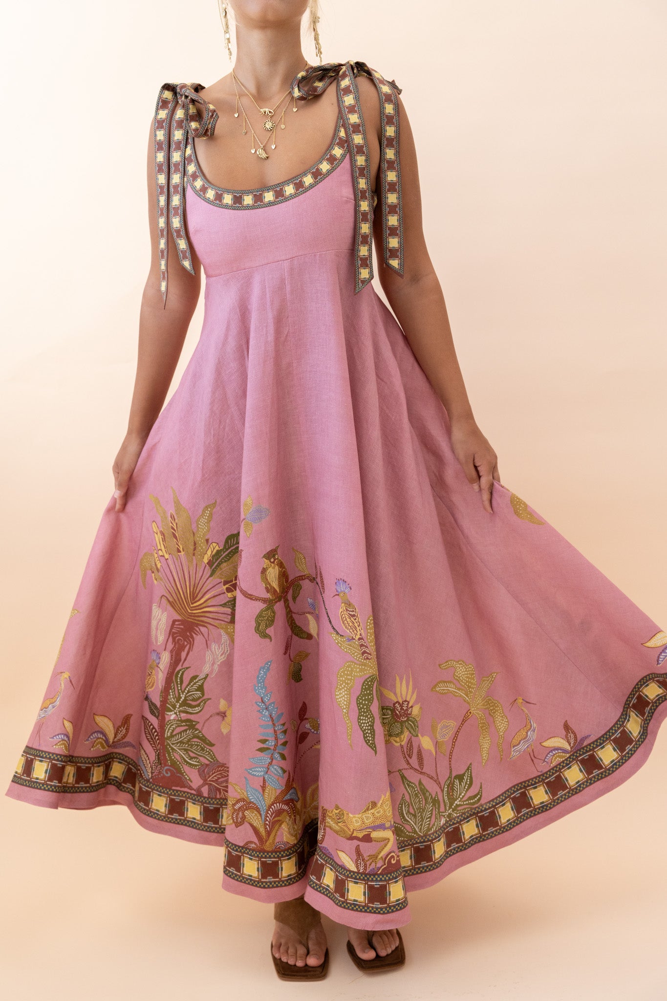 Zuri Ballet Sundress Dresses ALEMAIS