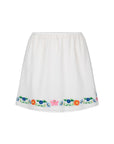 Florapaloosa Embroidered Mini Skirt - Wildflower Dresses SPELL   