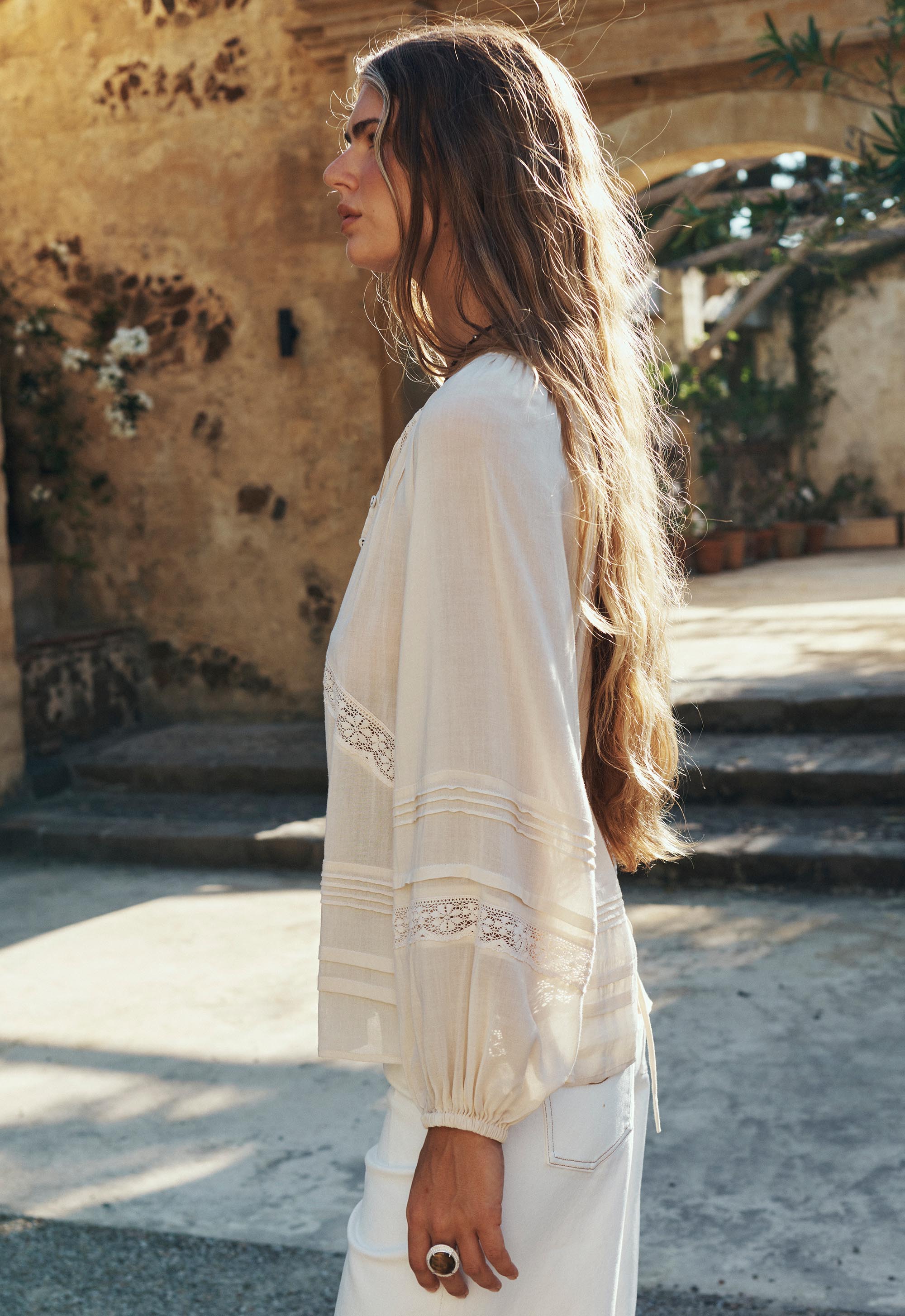 Hera Lace Blouse shirt SPELL