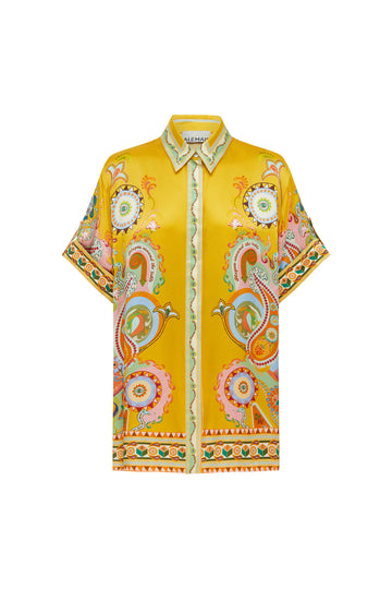 Pinball Silk Shirt- Preorder shirt Alèmais   