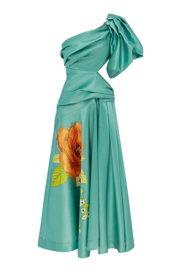 Regent Jade Gown- Preorder Dresses Alèmais   