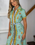 Surrealist Summer Shirtdress Dresses Alèmais