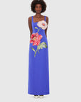 Adelina Maxi Dress- Lapis Leo lin