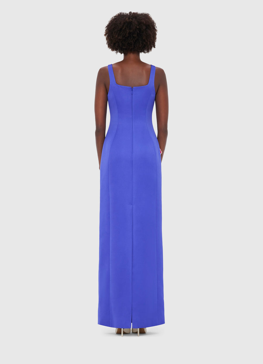 Adelina Maxi Dress- Lapis Leo lin