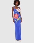 Adelina Maxi Dress- Lapis Leo lin