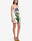Zaria Beaded Bustier Mini Dress Dresses Leo lin