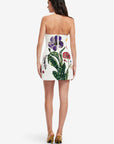 Zaria Beaded Bustier Mini Dress Dresses Leo lin