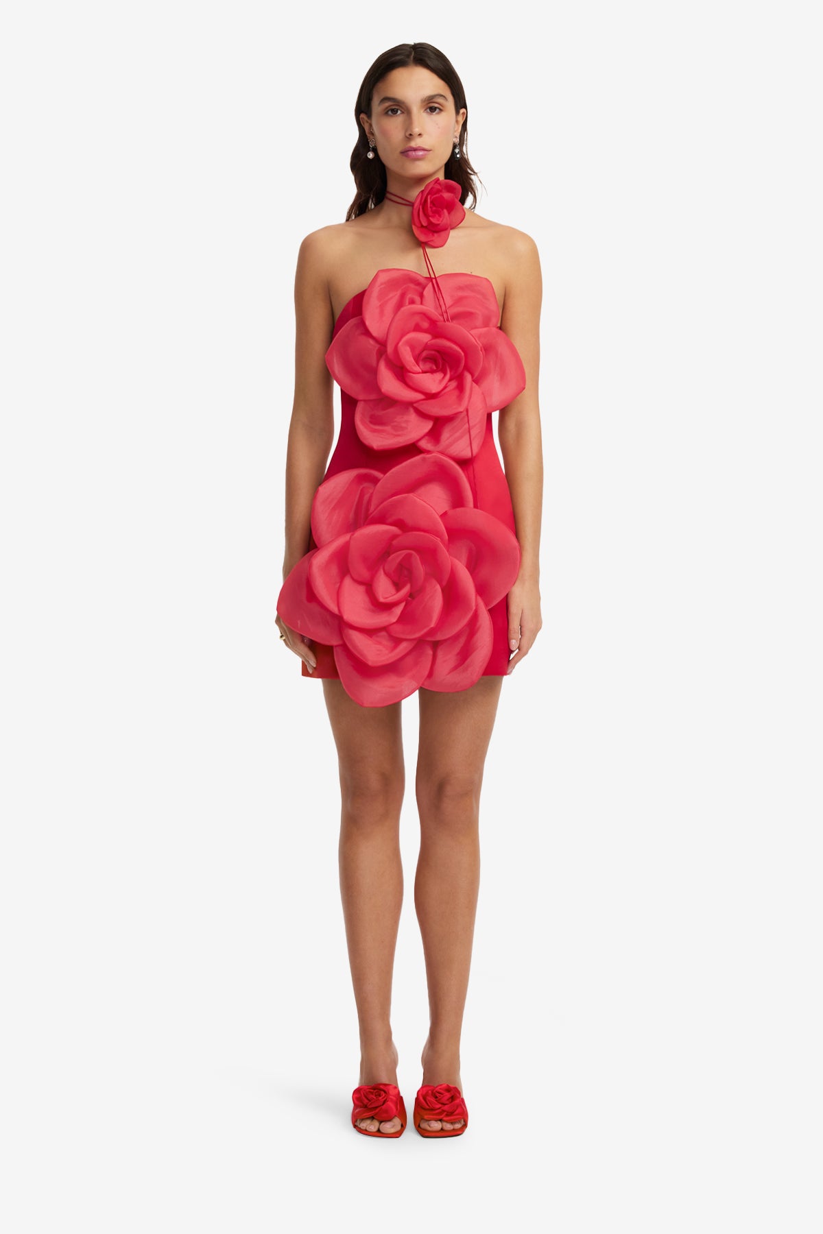Floret Mini Dress Dresses Leo lin