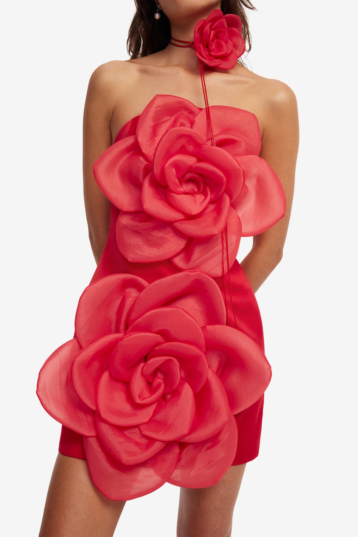 Floret Mini Dress Dresses Leo lin