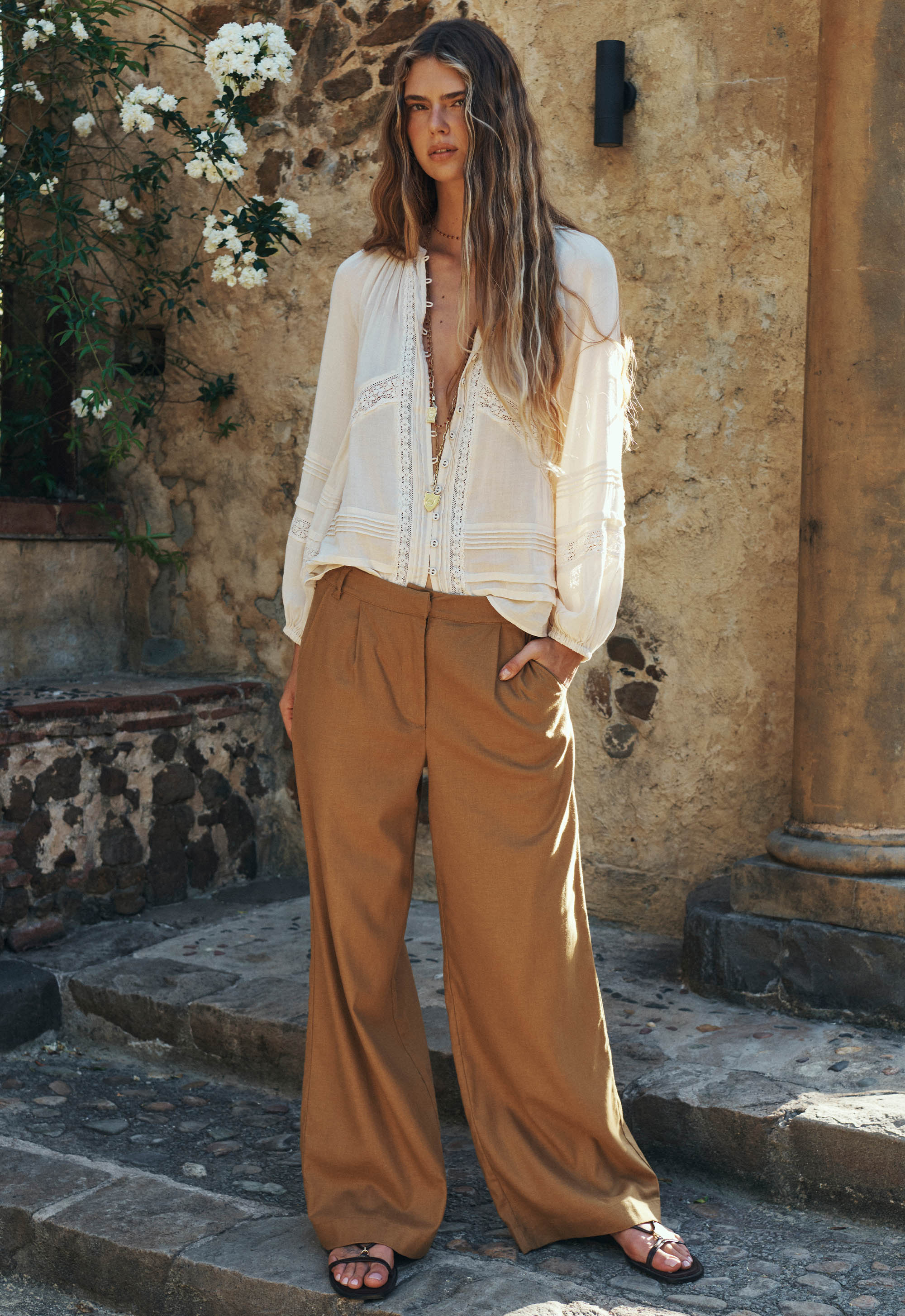 London Pleated Pant Pants SPELL