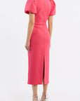 Posey Puff Sleeve Midi Dress Dresses rebecca vallance