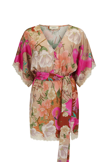 Floridian Lace Mini Dress Dresses SPELL