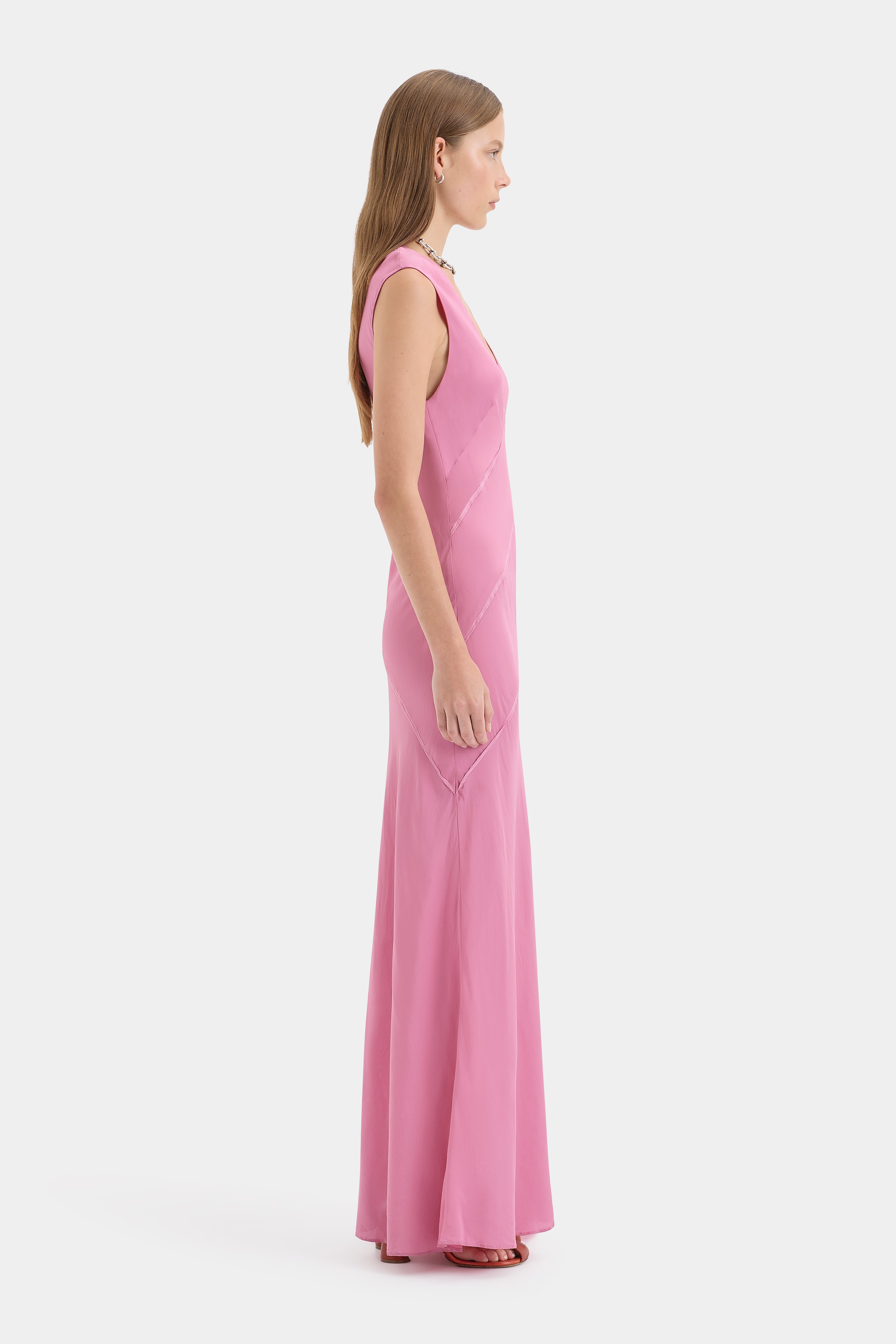 Elin Panelled Gown Dresses SIR.
